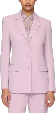 Lafayette 148 New York Single Breasted Three Button Jacket