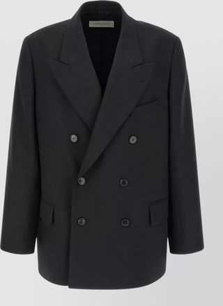 Dries Van Noten wool mohair blazer