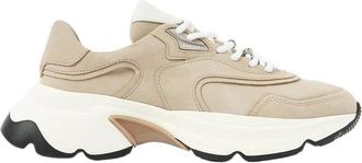 Nubikk Ross Zay Sneaker - Dames - Sneakers - Beige - 36 EU - Leer - Schoenen