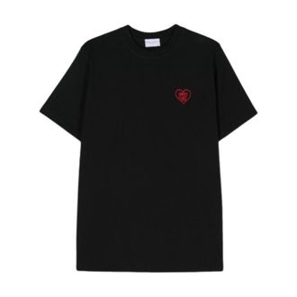 Family Fir$t Milano Family First, Heren, Tops, Zwart, Maat: M Katoen