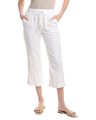 Ellen Tracy Linen-Blend Pant