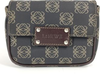 Loewe Brown Pvc Leather Pouch (Pre-Owned)