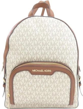 Michael Kors Pre-owned Backpacks, female, White, Size: ONE SIZE Pre-owned Backpack