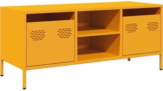 vidaXL Vidaxl - tv Cabinet Mustard Yellow 101.5x39x43.5 cm Cold-rolled Steel