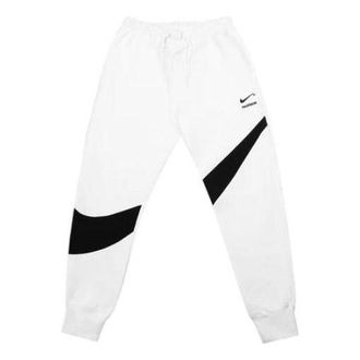 Nike Sportswear Swoosh Tech Fleece Mens Sweatpants White DH1023-100