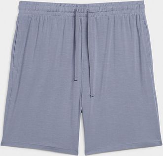 Le 31 Mens Solid TENCEL TM Modal pyjama short