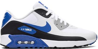 Nike Air Max 90 Game Royal golf shoes - unisex - Rubber/Fabric/Mesh/Leather - 10.5 - White