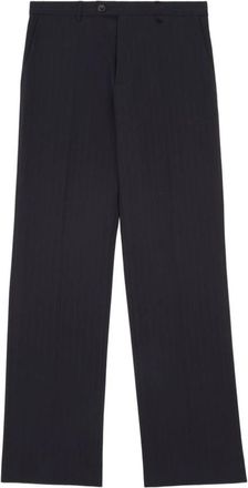 Maison Margiela Rechte broek - Dames - Straight fit broeken - Zwart - M - Broeken