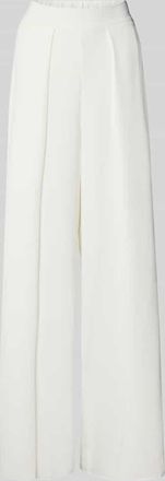 Rinascimento Rinascimento Stoffhose mit elastischem Bund in Weiss, Gr&ouml;&szlig;e M