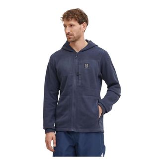 Hagl&ouml;fs Heren, Sweatshirts & Hoodies, Blauw, Maat: S Fleece