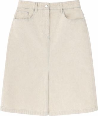A.P.C. Denim Midi Skirt