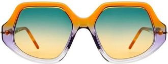 Kuboraum Maske P20 Acetate Geometric Sunglasses