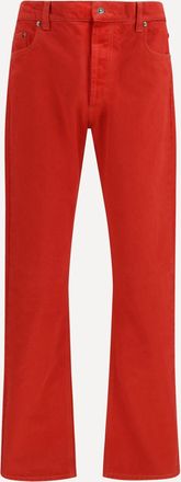 Versace Straight-leg cotton denim Jeans Male 31