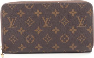Louis Vuitton Brown Coated Canvas Pvc Monogram Long Wallet (Bi-Fold) (Pre-Owned)