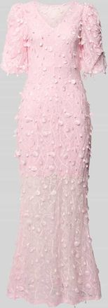 Vero Moda Abendkleid mit Applikationen Modell BEATE in Rosa, Gr&ouml;&szlig;e XS