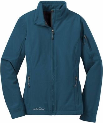 Eddie Bauer Womens Soft Shell Jacket In Dark Adnatic