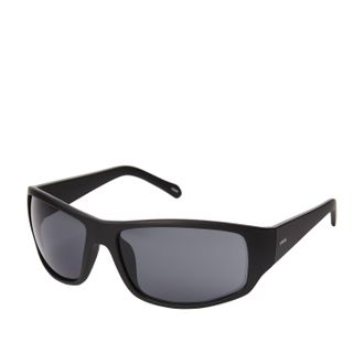 Fossil Mens Sport Wrap Sunglasses