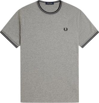 Fred Perry Uomo, Top, Grigio, M, new