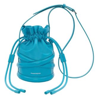 Alexander McQueen Alexander Mcqueen The Soft Curve Bag In Blue