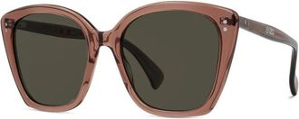 Kenzo Boke Flower Oversized Frame - unisex - Zonnebrillen - Roze - ONE Size - Accessoires