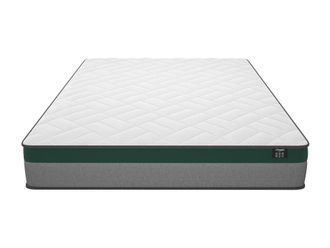 VENTE-UNIQUE.COM Colch&oacute;n cl&aacute;sico tela blanco