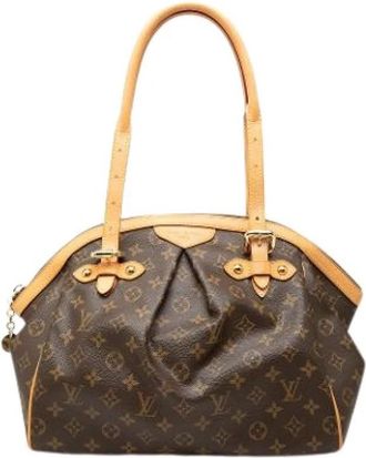 Louis Vuitton Pre-owned Tivoli GM Schoudertas - Dames - Vintage Schoudertas - Bruin - ONE Size - Leer - Vintage