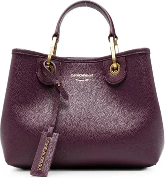 Emporio Armani Handbag With Gold Accents Shopping Bag