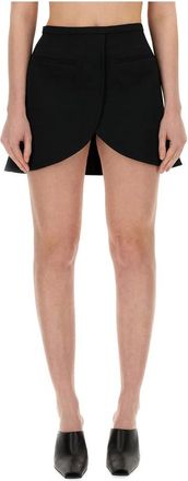 Courr&egrave;ges Mujer, Faldas, Negro, Talla: S