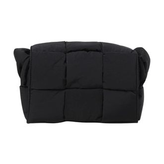 Bottega Veneta Heren, Tassen, Zwart, Maat: ONE Size Nylon