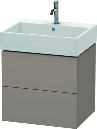 Duravit Duravit - Mueble Bajo Encimera L-cube, De Pared, 2 Cajones, 58,4 X