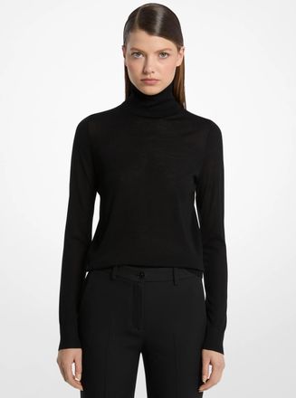 Michael Kors Marisa Wool Turtleneck Sweater