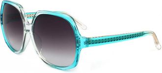 Linda Farrow MATTHEW WILLIAMSON MW76 C2 Womens Sunglasses Blue Size 62