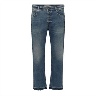 Replay Dames/Dames Rechte Jeans (Blauw)