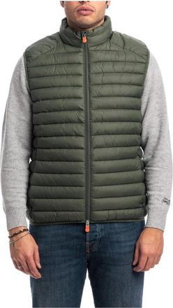 Save The Duck Puffer Vest Adam - Heren - Bodywarmers - Groen - XS - Nylon - Jassen