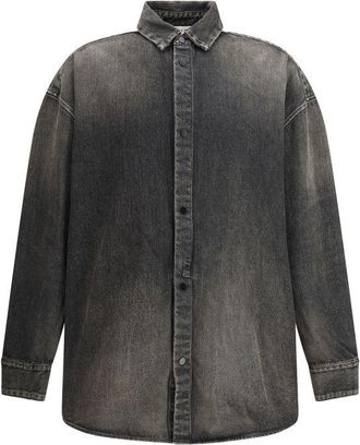 Fear of God Black Denim Mens Shirt
