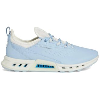 Ecco Ecco Golf Biom C4 Leather Textile Womens Fashion Trainers - Blue Bell - Size:UK 5-5.5