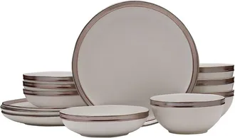Mikasa Miller 12Pc Stoneware Dinnerware Set, Service For 4