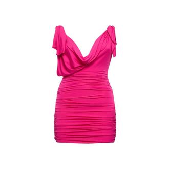 The Attico Multicolor Elastane Casual Womens Dress
