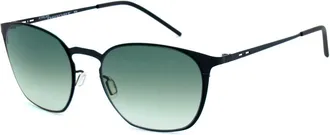 Italia Independent Black Metal Sunglasses