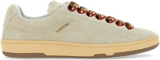 Lanvin Cube leren sneakers - Dames - Sneakers - Wit - 38 EU - Leer - Schoenen