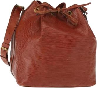 Louis Vuitton Pre-owned Bucket Bags, female, Brown, Size: ONE SIZE Pre-owned Bucket Bag