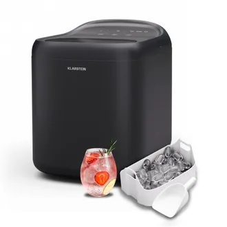 Klarstein Klarstein Macchina Del Ghiaccio Sparkice 2 Modalit&agrave; 1,5 Litri Di Acqua Fredda Pulizia Automatica 15 Kg/24 Ore