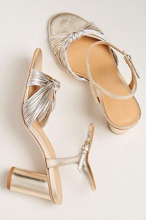 Reformation Cylinder Ankle Strap Heeled Sandals