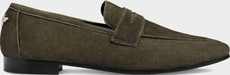 Bougeotte Flaneur Suede Penny Loafers