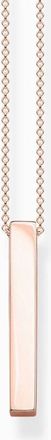 Thomas Sabo Thomas Sabo, Accessoires, Dames, Roze, ONE Size, Ketting Kubus roségoudkleurig Ke 1907-415-40-L45V