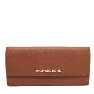 Michael Kors Pre-owned Wallets, female, Brown, Size: ONE SIZE Pre-owned Leather wallets