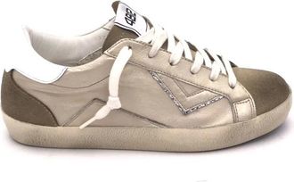 4B12 Schoenen, Dames, Geel, 40 EU, Katoen, Suprime Sneaker