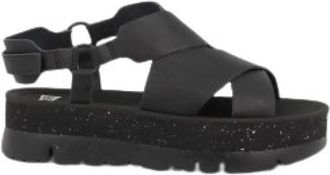 Camper Oruga Up Sandalen - Dames - Sandalen - Zwart - 38 EU - Schoenen