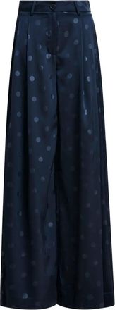 Essentiel Pantaloni a pois - Blu