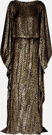 Roberto Cavalli Caftano con stampa leopardata